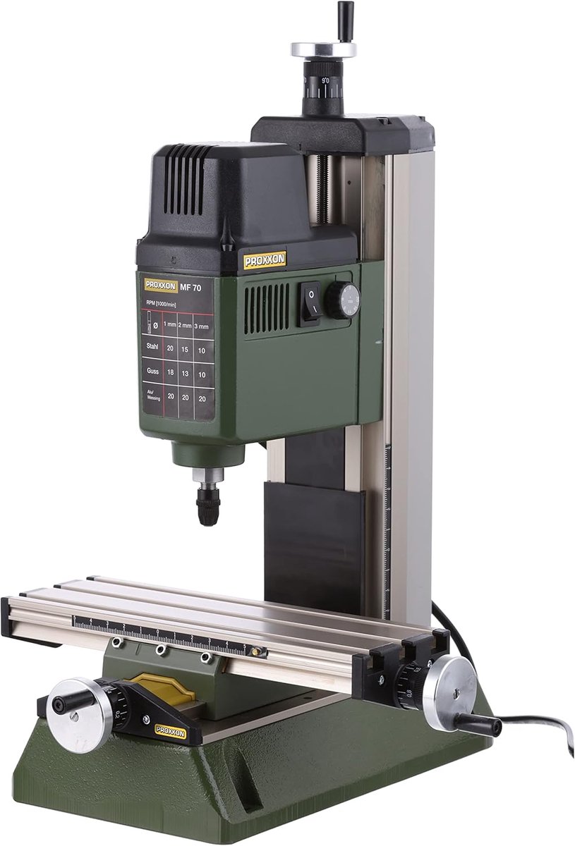 Microfrezen MF 70, 100W, 230V - Professionele Metaalbewerkingstool