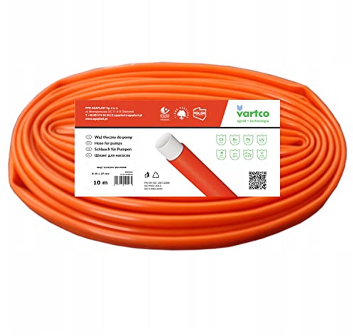 2-laags Afvoerslang voor Dompelpompen - Flexibele UV-bestendige Slang (32 mm, 10 m)