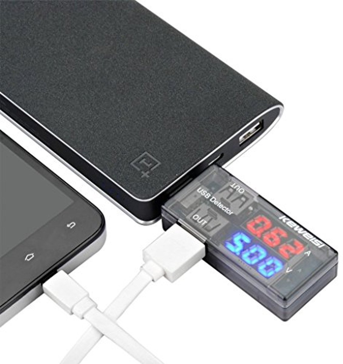 USB Vermogensmonitor Digitale Multimeter voor AC/DC Metingen