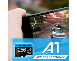 SD MicroSD-kaart 256GB UHS-I Klasse 10 voor snelle gegevensoverdracht