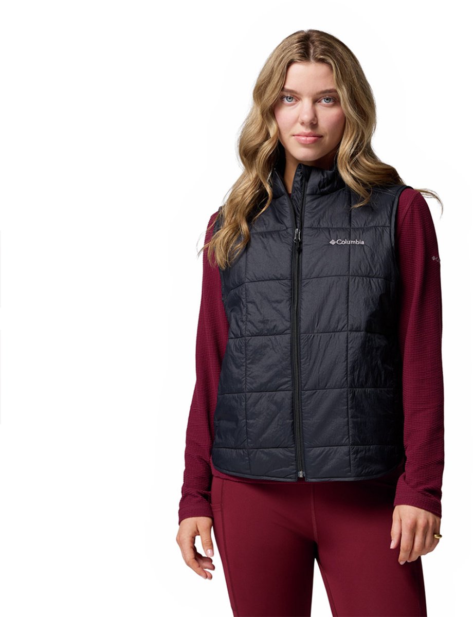 Columbia Sienna Hill™ Quilted Vest M Vrouw Zwart