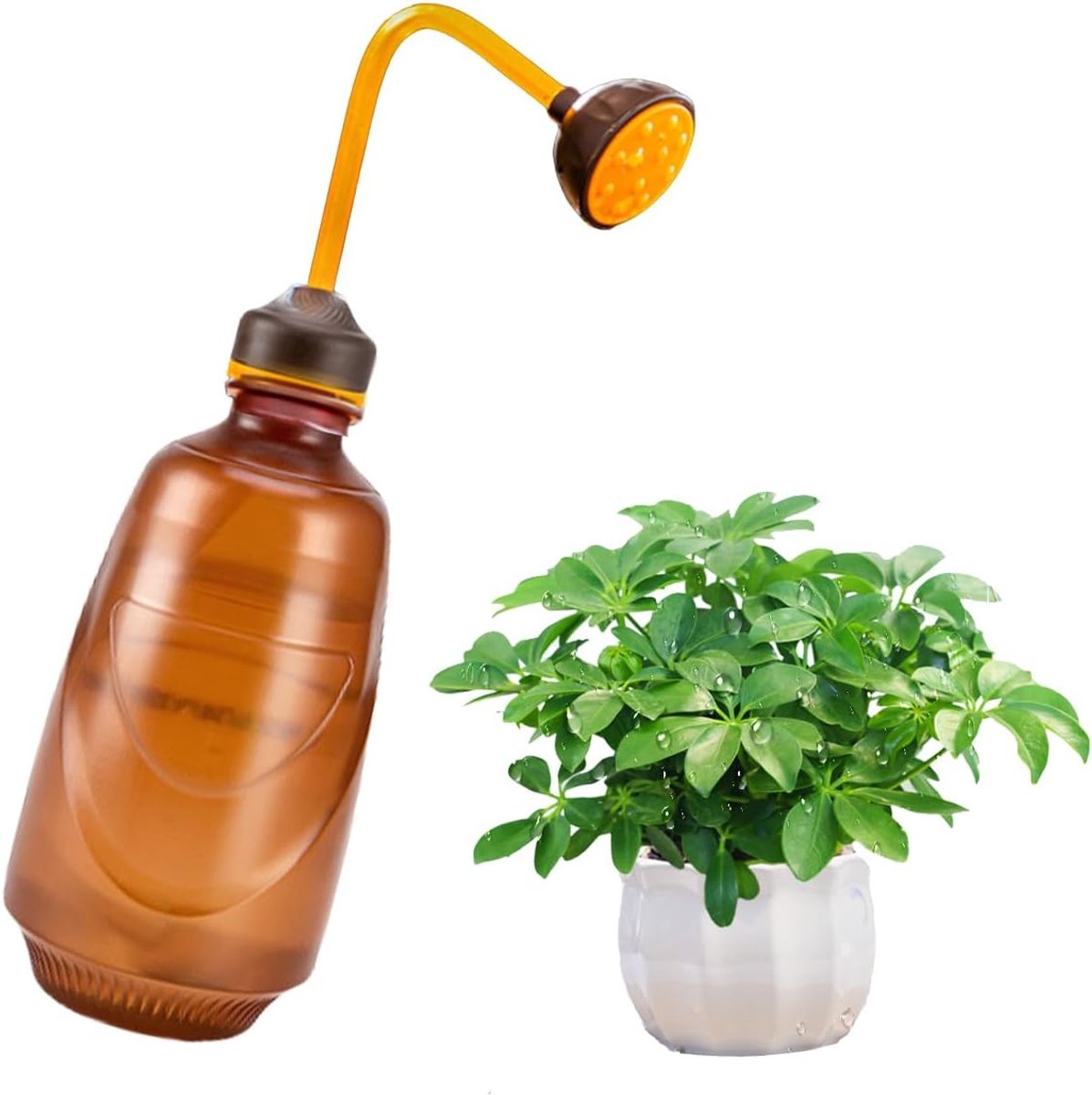 Mini gieter voor zaadontkieming - 450 ml - zachte sproeier voor kleine planten - irrigatie van zaailingen en snijplanten