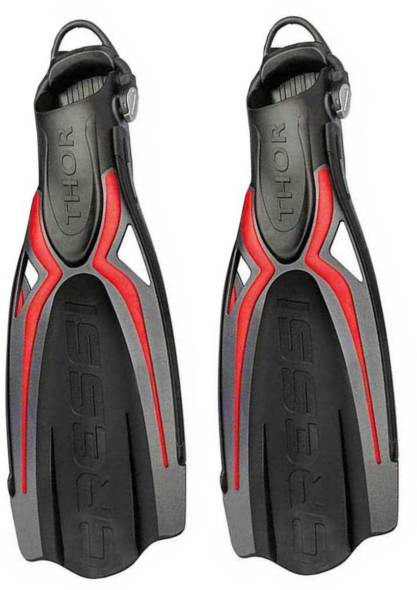 Cressi Thor Ebs Duikvinnen Rood,Zwart EU 45-48