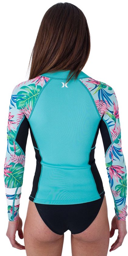 Rashguard met lange mouwen voor kinderen neopreen 1,5 mm blauw