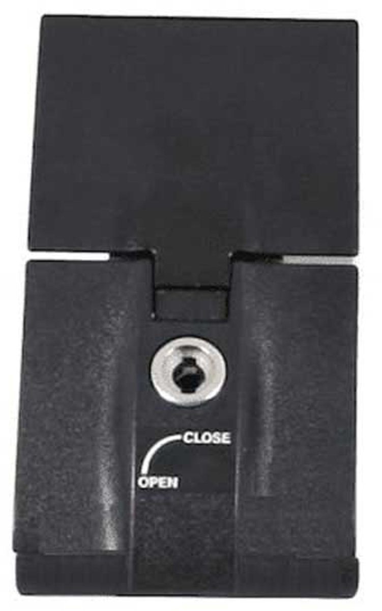Hepco Becker 710136 Sluiting Topkoffer Zilver