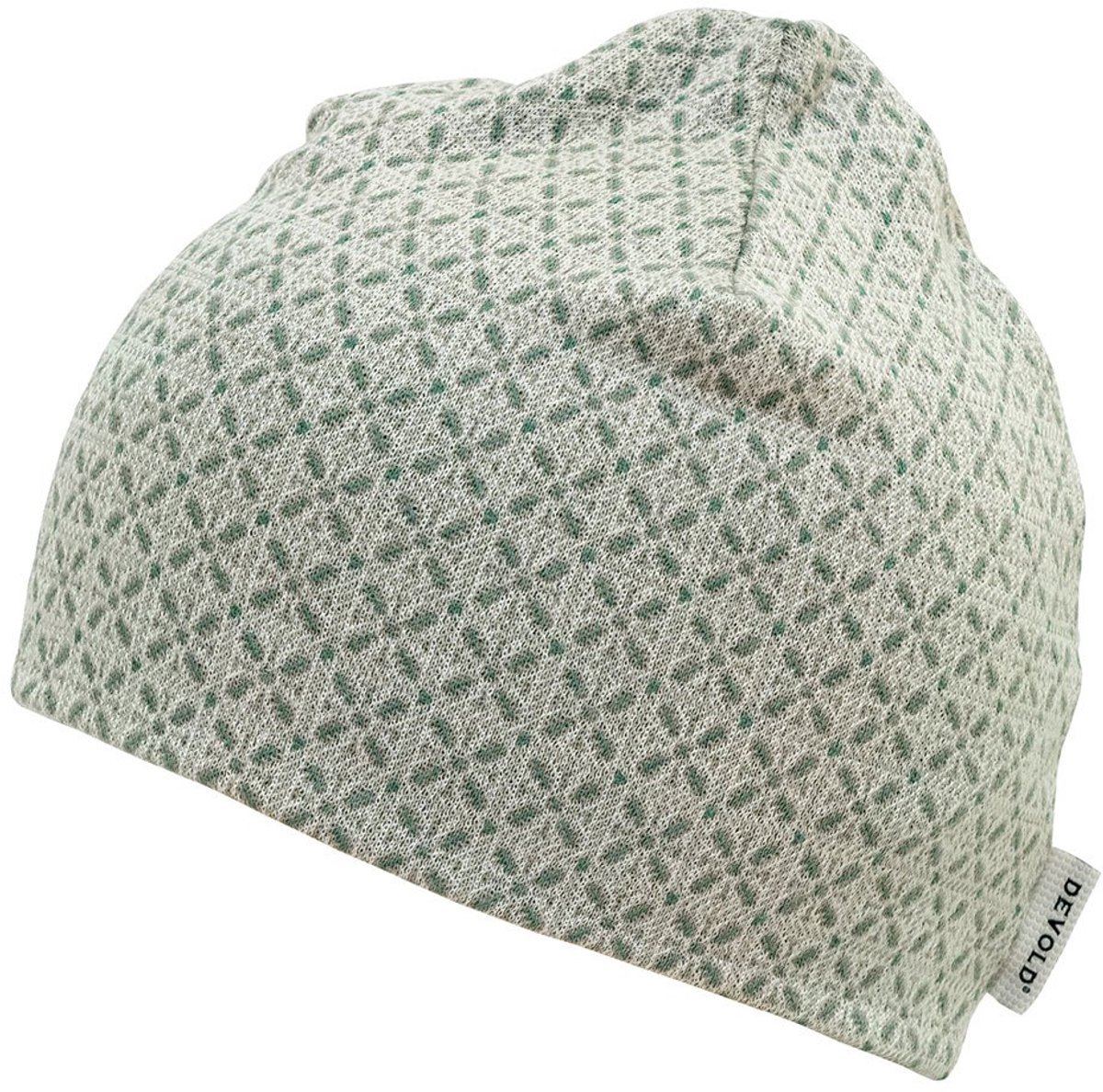 Devold Of Norway Litleegga Merino Muts Groen 54 cm Jongens,Meisjes