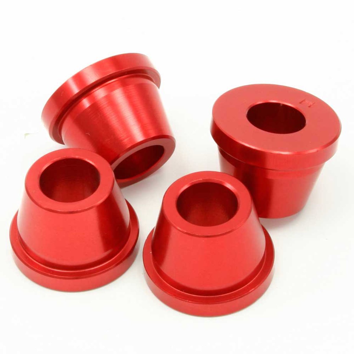Zeta Kawasaki Ze37-0321 Binnenadapter Van De Zadelpen 4 Eenheden Rood