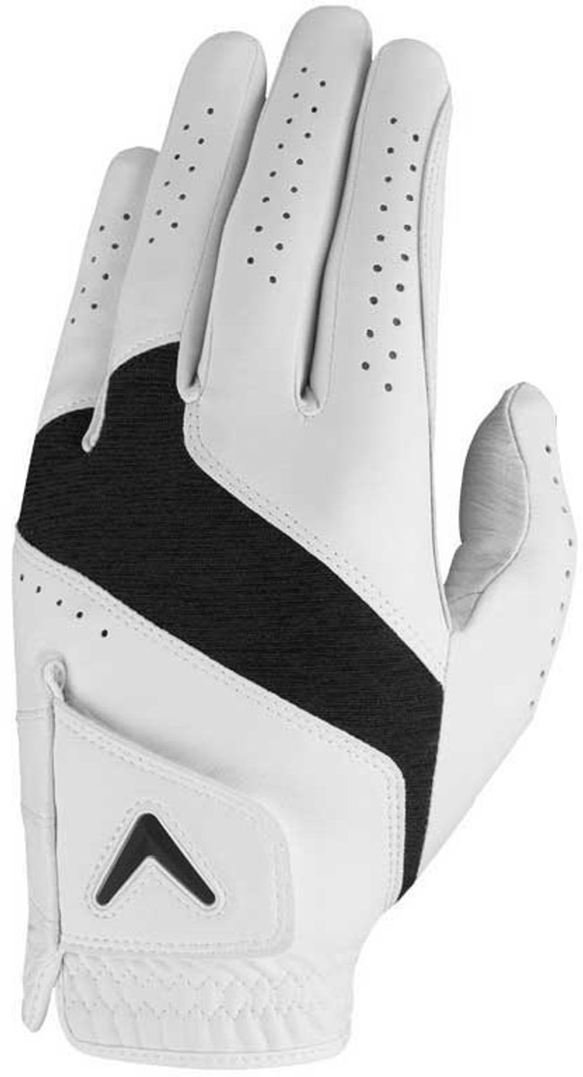 Callaway Fusion White/Charcoal Herenhandschoenen L