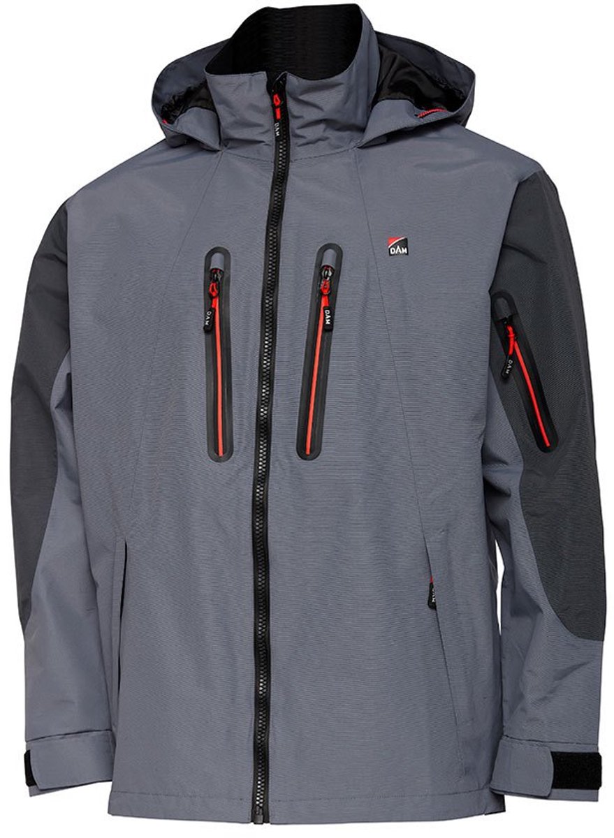 Dam Intenze Fishing Jas Grijs 3XL Man