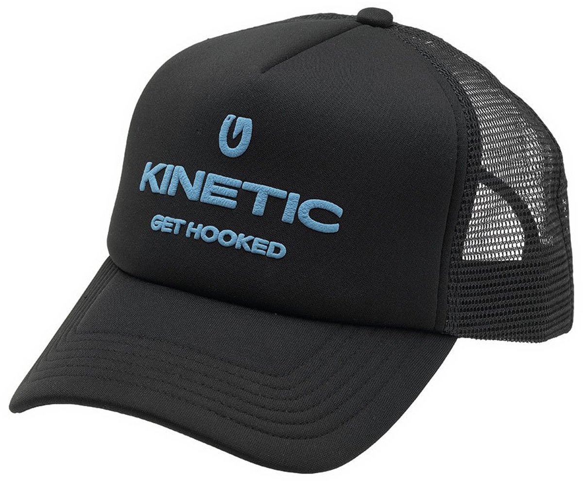 Kinetic Logo Pet Zwart Man,Vrouw