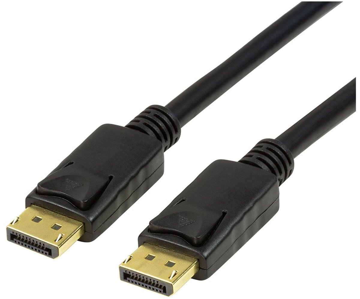 DisplayPort Cable LogiLink CV0139 Black 5 m