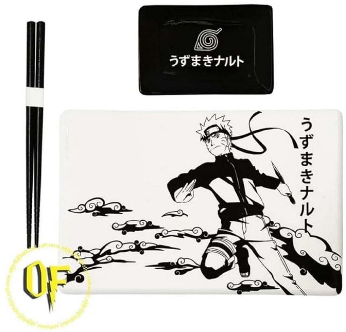Just Funky Naruto Sushiset 3 Stukken Transparant