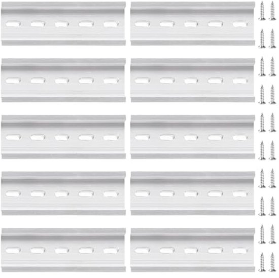 Vaskula 12 Pièces Rail Arrimage M8 X 45 Rail D'arrimage D