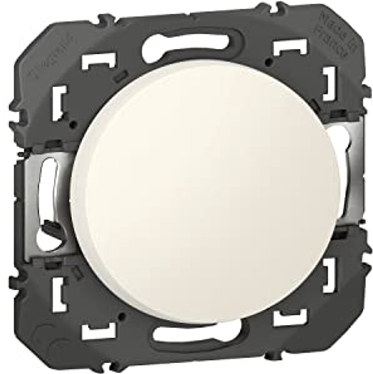 Eenvoudige of Wisselschakelaar 10AX voor Verlichtingsregeling - Instapklare Dimmer in Wit