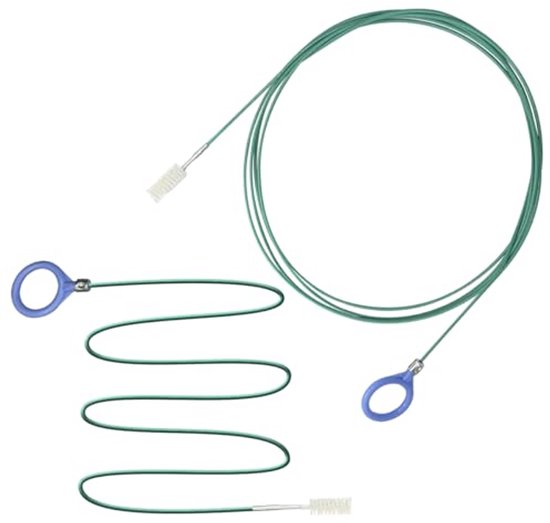 20 Voet Droger Ventilatie-reinigingsset, Nylon Droger Ventilatie-reinigingssysteem, Droger Ventilatie-reinigingsset Vacuümbevestiging Met Flexibele Pluisborstel, Drogeradapter Schoorsteenreinigingsset