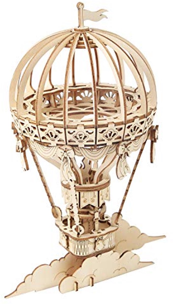3D Puzzel Hot Air Balloon - Model Kits voor Volwassenen en Kinderen - Perfect Cadeau