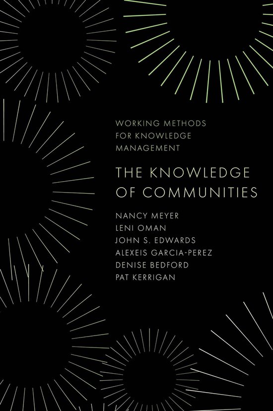 Working Methods for Knowledge Management - The Knowledge of  ... - cover