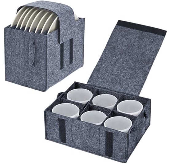 LANSKYLAN Vilten bekerhouder camping glashouder camper glazen drager voor drinkglazen LANSKYLAN Vilten bekerhouder camping glashouder camper glazen drager voor drinkglazen