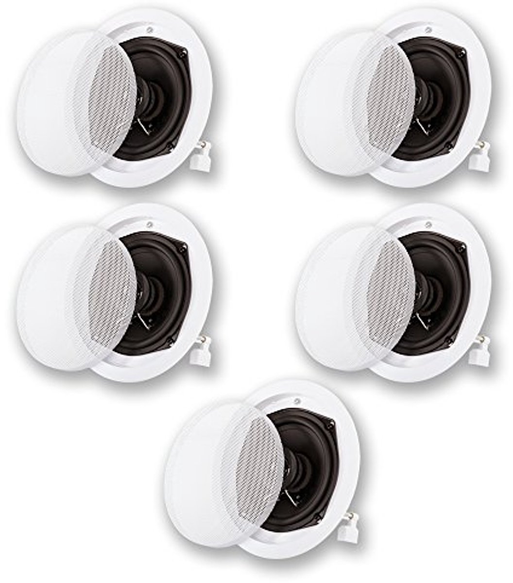 Inbouw 5 Speaker Set voor Home Theater - Akoestisch Geluidsysteem 1000 Watt