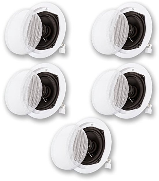 Inbouw 5 Speaker Set voor Home Theater - Akoestisch Geluidsysteem 1000 Watt