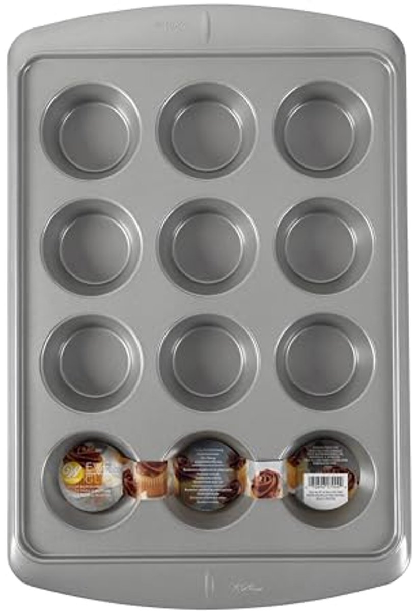 Muffin Pan 12 Beker - Duurzame Antiaanbak Pan voor Perfecte Muffins