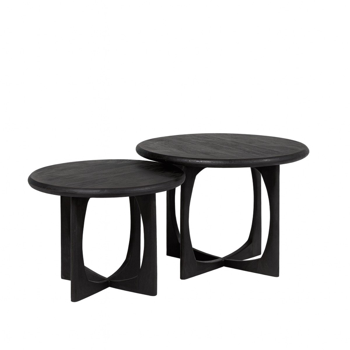 Starfurn Salontafel Lou - Zwart - 70x70x50 cm
