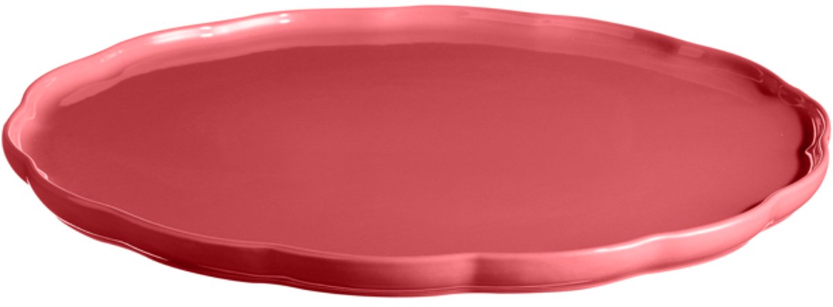 Emile Henry Madeleine Serveerschaal rond - Ø300mm - Rose Candy
