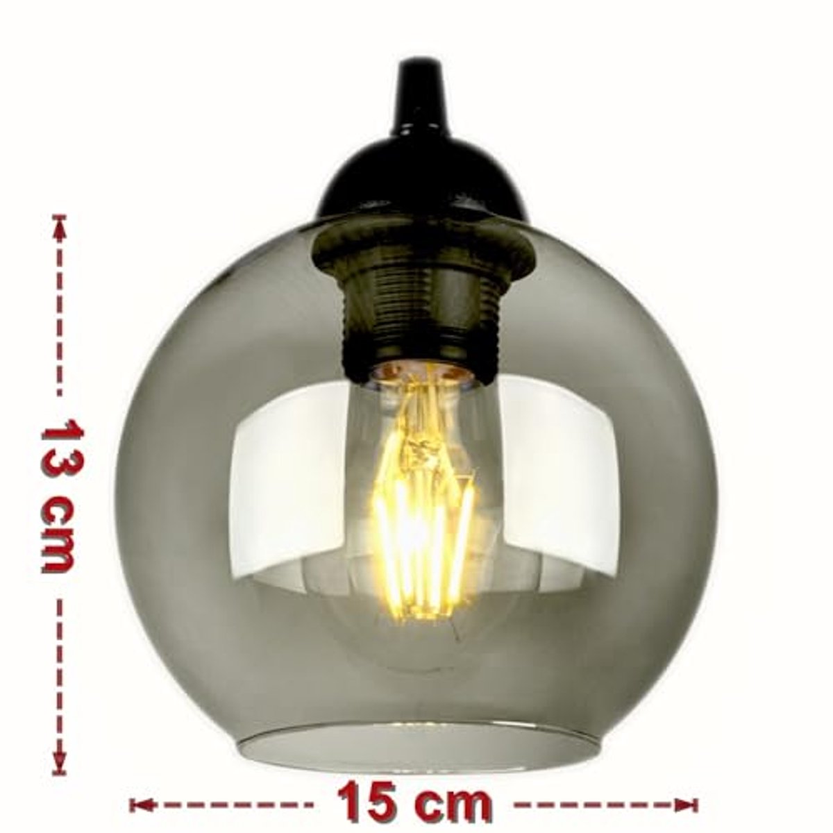 Moderne plafondlamp en wandlamp in zwart en grijs - Stijlvolle verlichting voor elk interieur