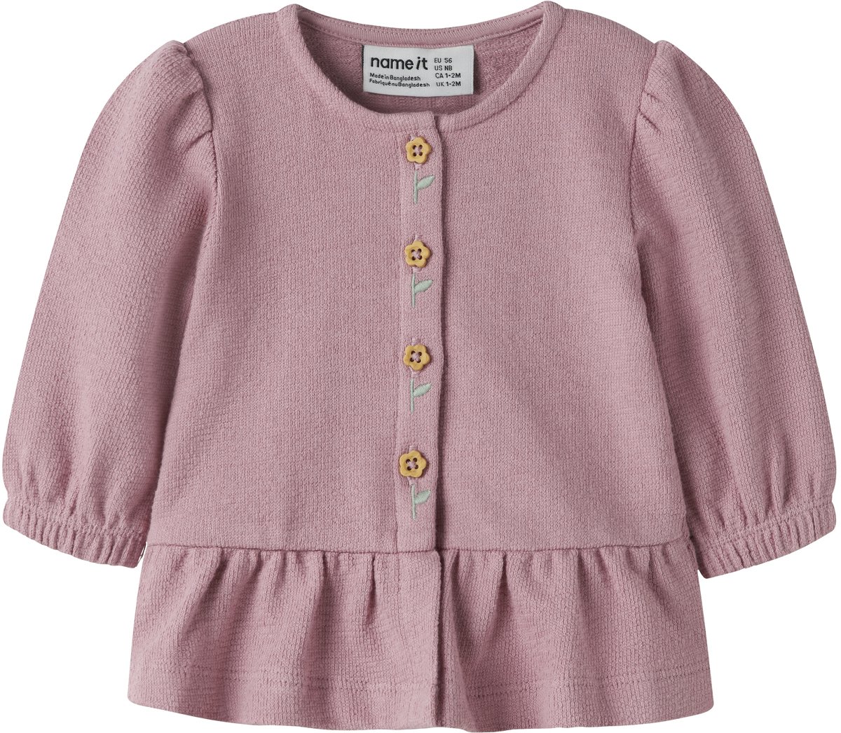 NAME IT - NBFLEAH LS SWEAT CARD Meisjes Vest