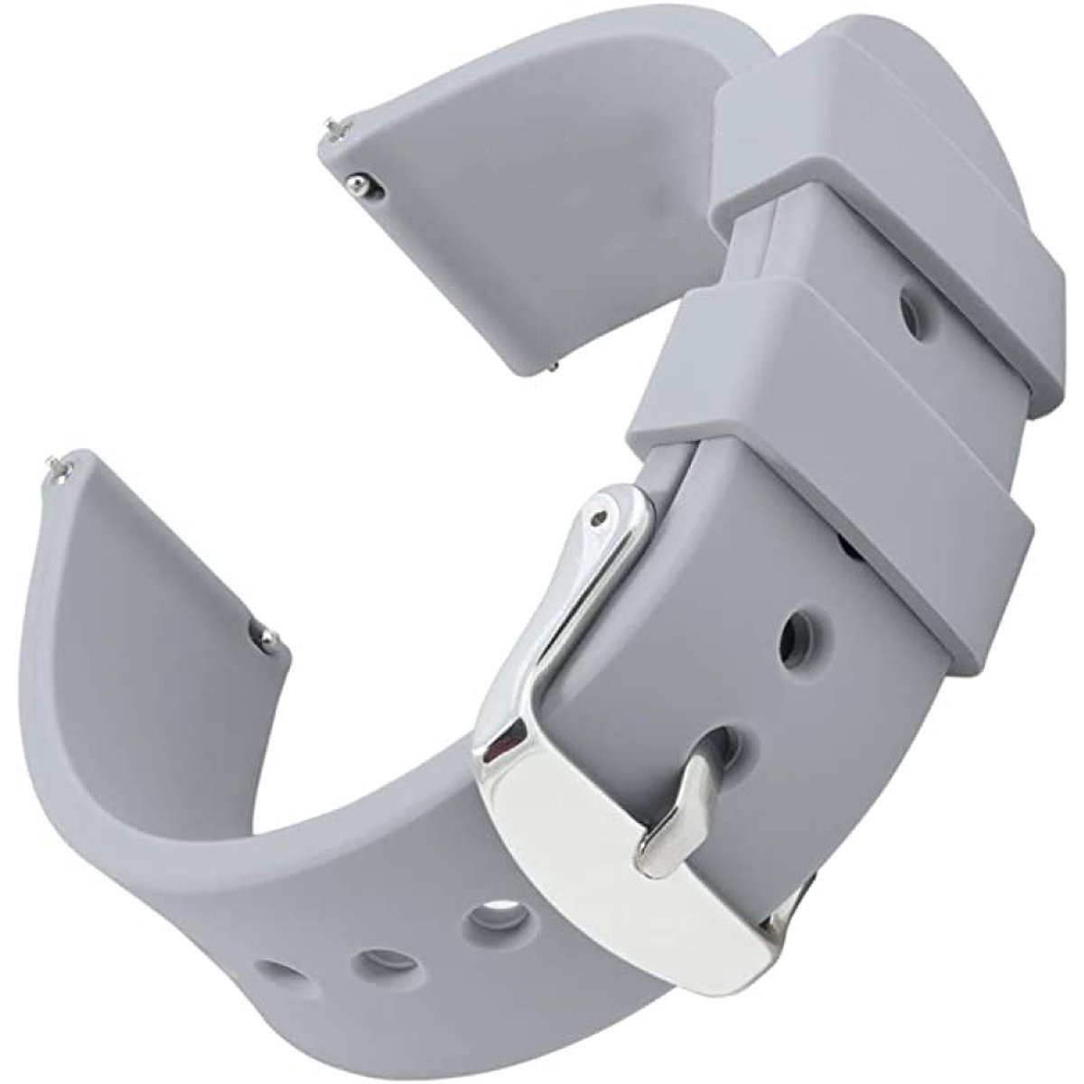 Siliconen horlogeband met snelsluiting - Vervangende horlogeband - Waterdicht - 18 mm