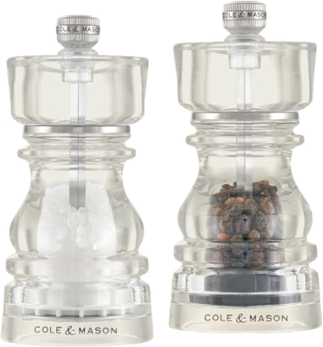 Cole & Mason H233104 voedselmolen Peper, Zout