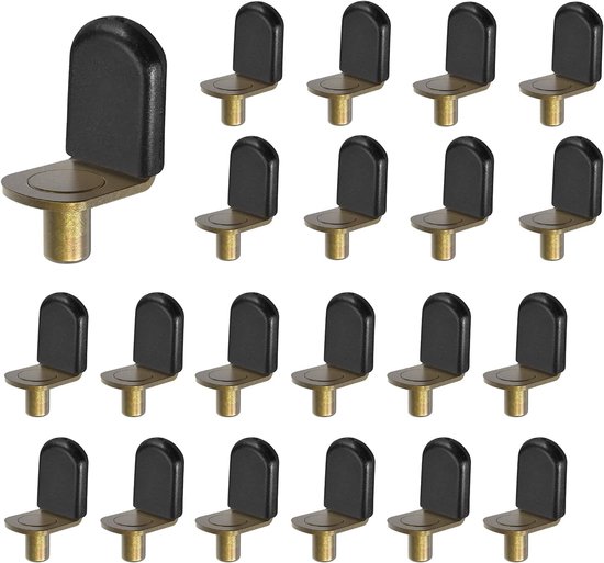 Gedotec Plankhouder kastplanken | 20 stuks - plankdragers metalen