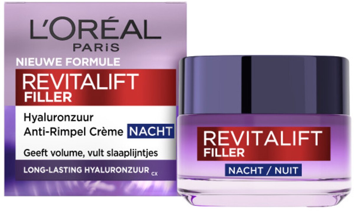 L'Oréal Paris Revitalift Filler Nachtcrème 50ML