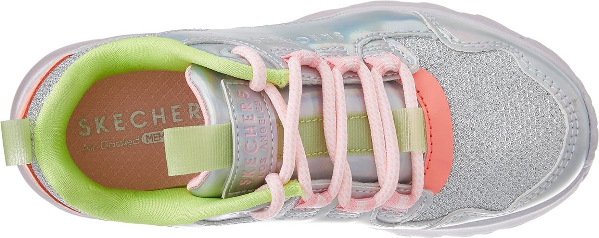 Skechers Uno Lite Metallic Pops Kindersneakers | Lichtgewicht & Comfort | Maat 33,5 EU — cadeau in Cadeau-ideeën - foto 3
