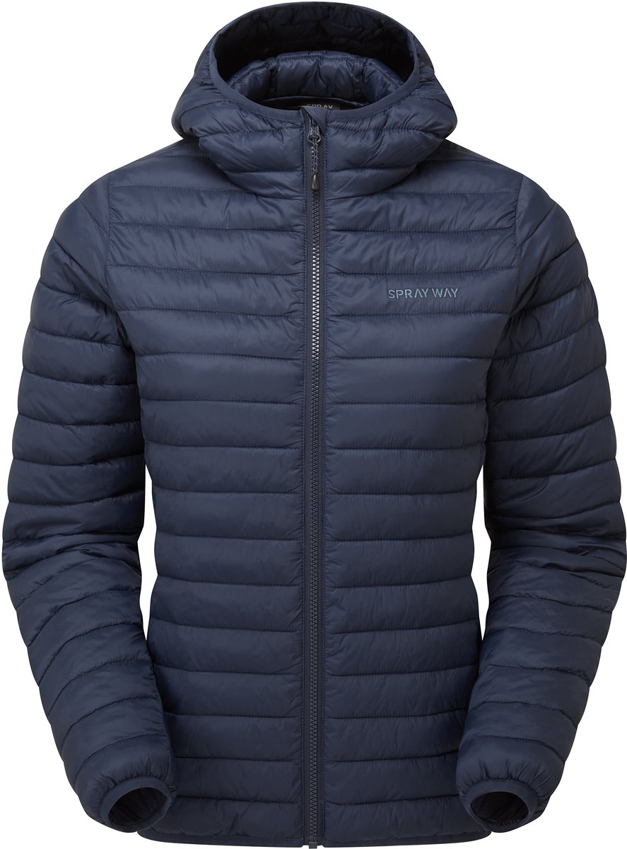 Sprayway Entwistle Hooded Jacket Pufjas Dames Blauw