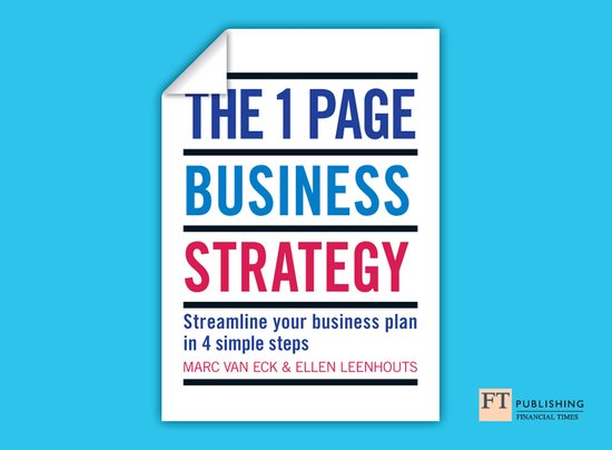 One Page Business Strategy, The - cover