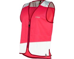 Fietsjas mouwloos dames - WOWOW Yara Jacket roze - L