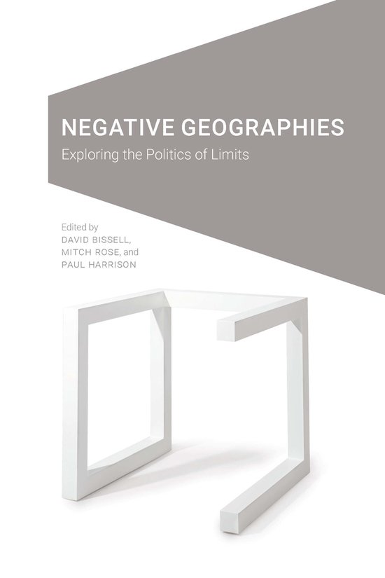 Cultural Geographies + Rewriting the Earth - Negative Geogra ... - cover