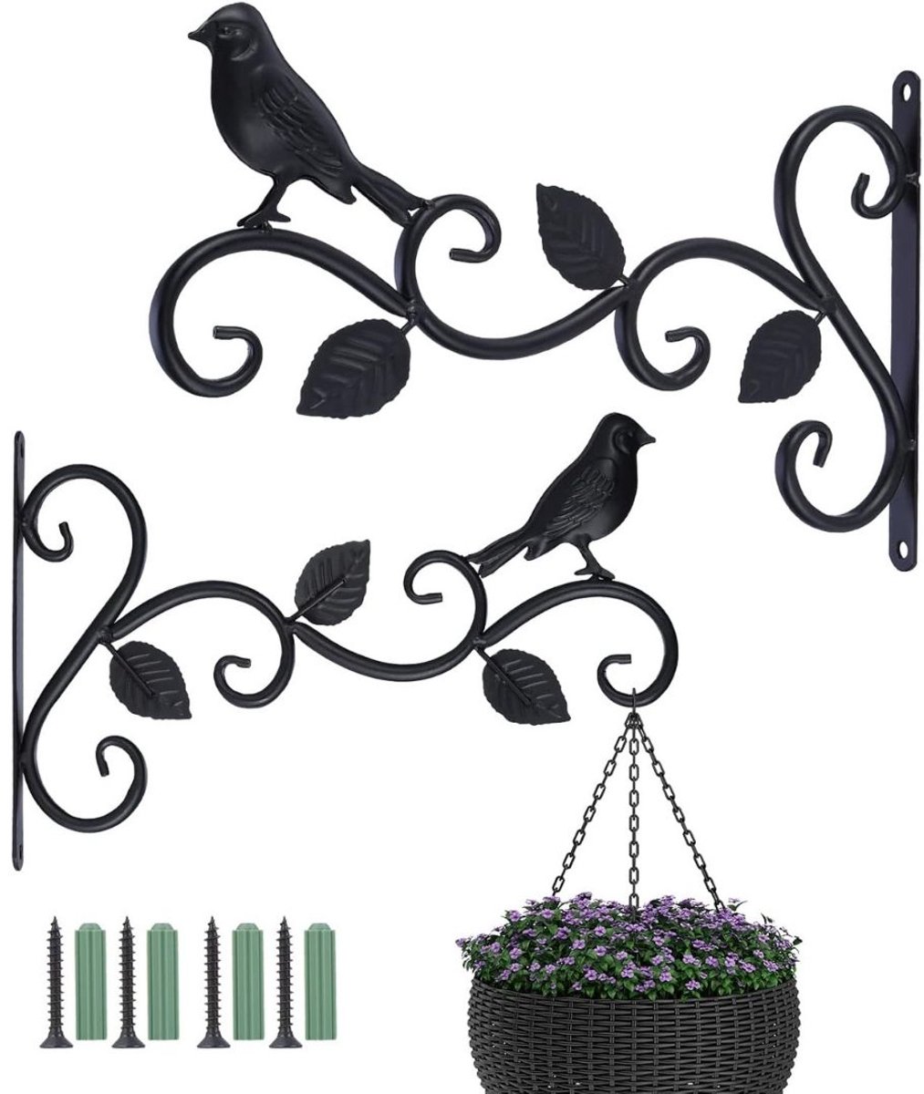CLVP® Plantenhaak Hanging Basket - Muurhaak voor Planten - Wandhaak