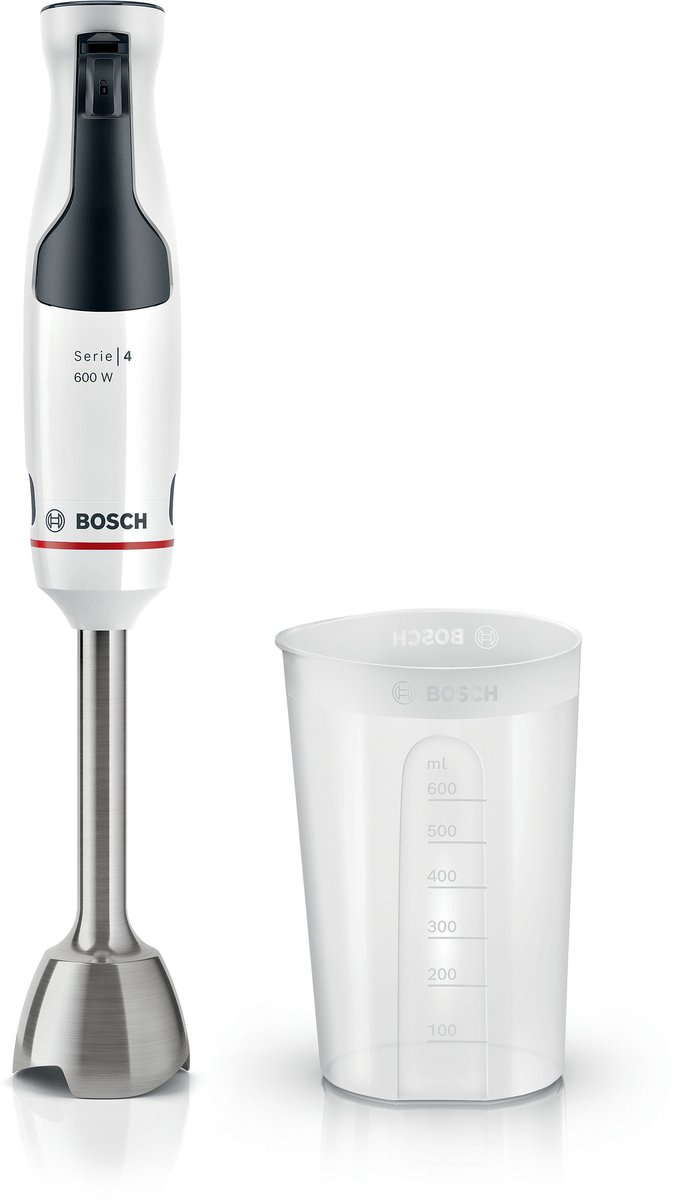 Bosch MSM4W210 ErgoMaster - Staafmixer - 600W - Wit/Donkergrijs