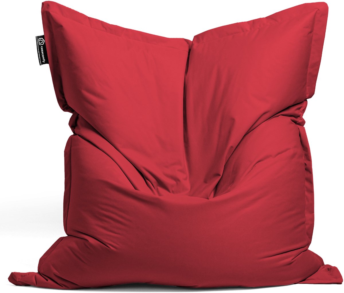 Casacomfy - Original Zitzak - Zitkussen - 130x150 - Rood - Binnen & Buiten