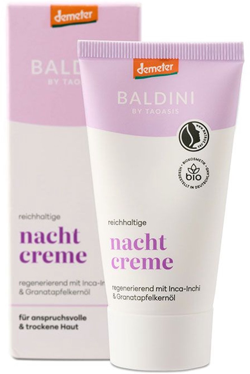 Baldini volle biologische nachtcrème Demeter