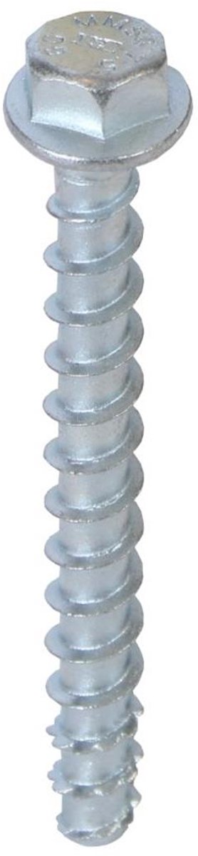 HECO MULTI-MONTI-plus schroefanker 7,5x70 - zeskantkop - verzinkt - 48395 (Per 50 stuks)