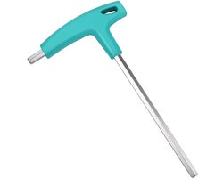 T-greep kogelkop inbussleutel, 8 mm handgreep metrische stalen T-vormige inbussleutel, T-vormig reparatiegereedschap voor fietsen en auto's