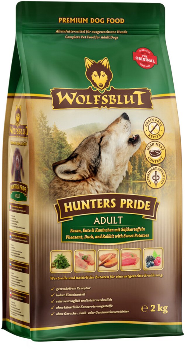 Wolfsblut Wolfsblut Hunters Pride Adult 2 kg