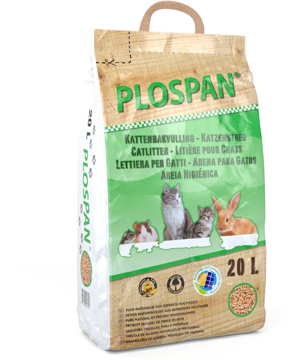 Bol.com Plospan Kattenbakvulling - 20 L aanbieding