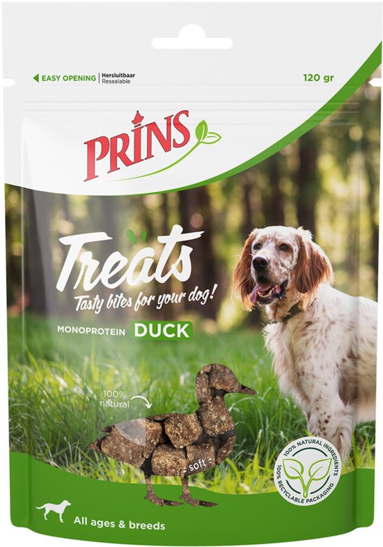 Prins Treats Dog Duck 10x0,12kg