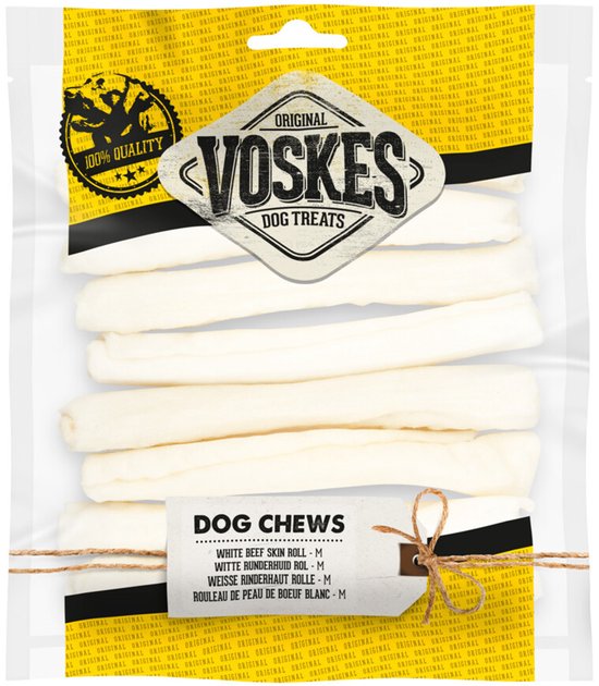 Voskes Roll White M - 8 stuks