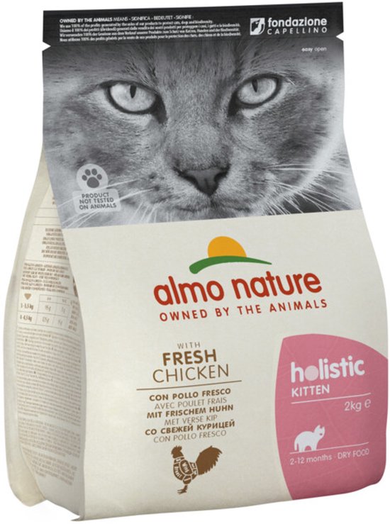 Almo Nature Holistic Kitten - Kattenvoer - 1 x 2 kg