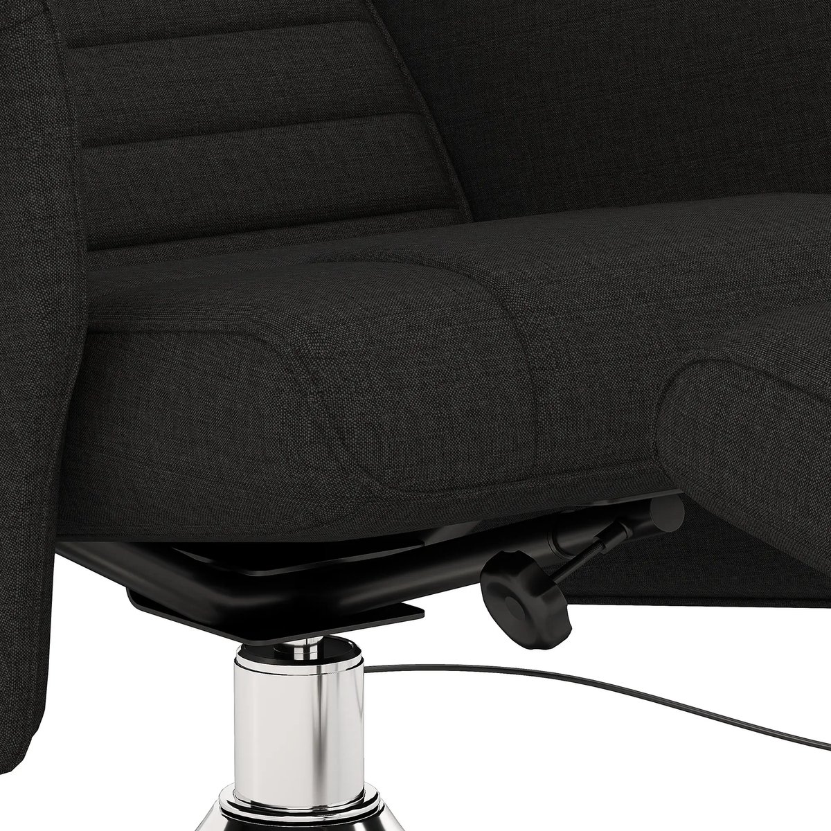 GranMaison Massagestoel Relaxfauteuil Elektrisch Zwart - afbeelding 3